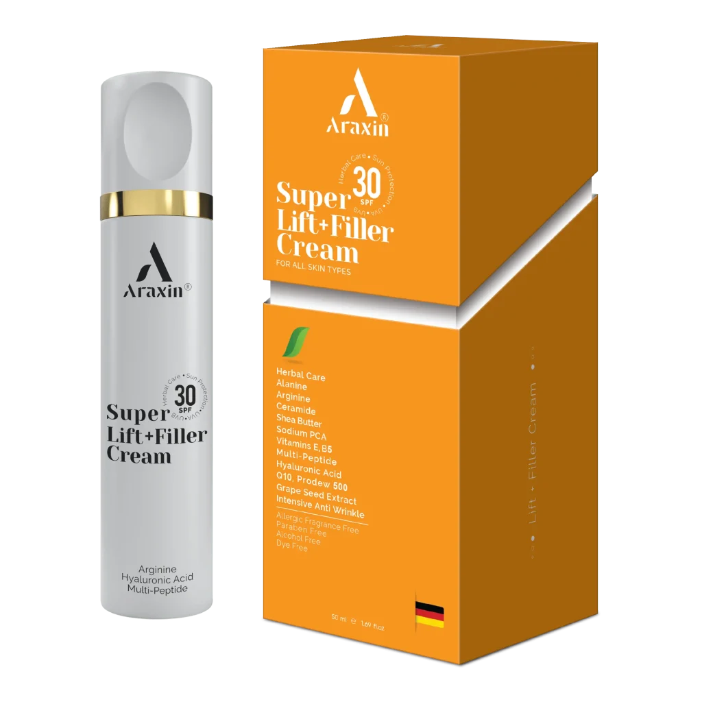 کرم سوپر لیفت و فیلر گیاهی آراکسین