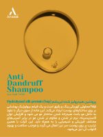 شامپو تخصصی ضد شوره و خارش سر گیاهی آراکسین - تصویر 3