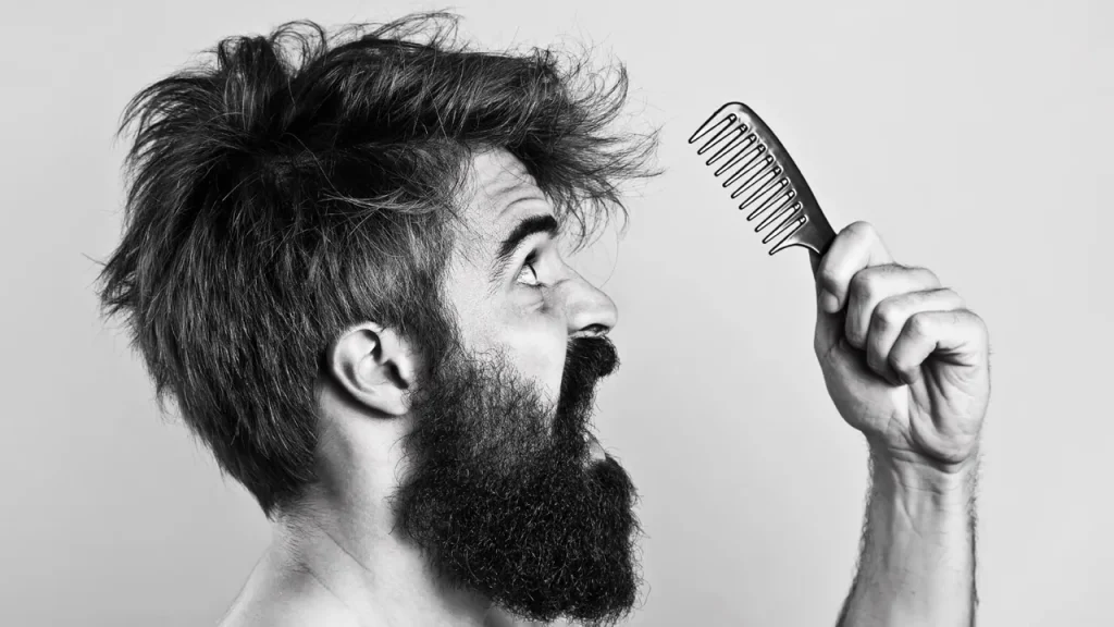 ضعیف شدن و ریزش مو در آقایان