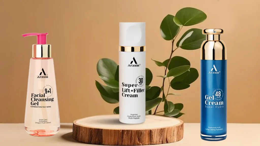 مراقبت از پوست با محصولات آراکسین