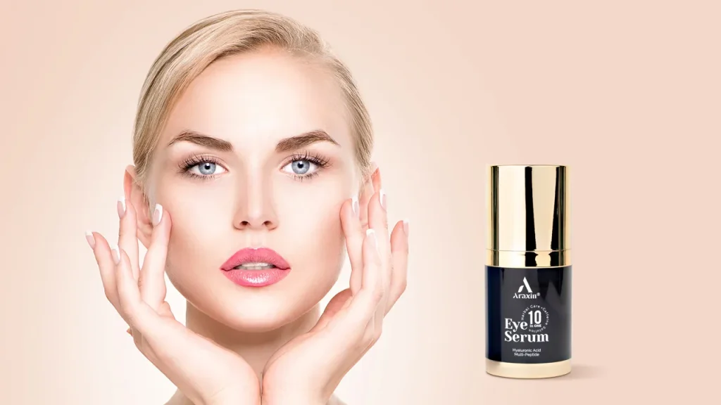 سرم دور چشم آراکسین
