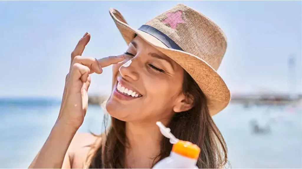 استفاده از محصولات ضد آفتاب