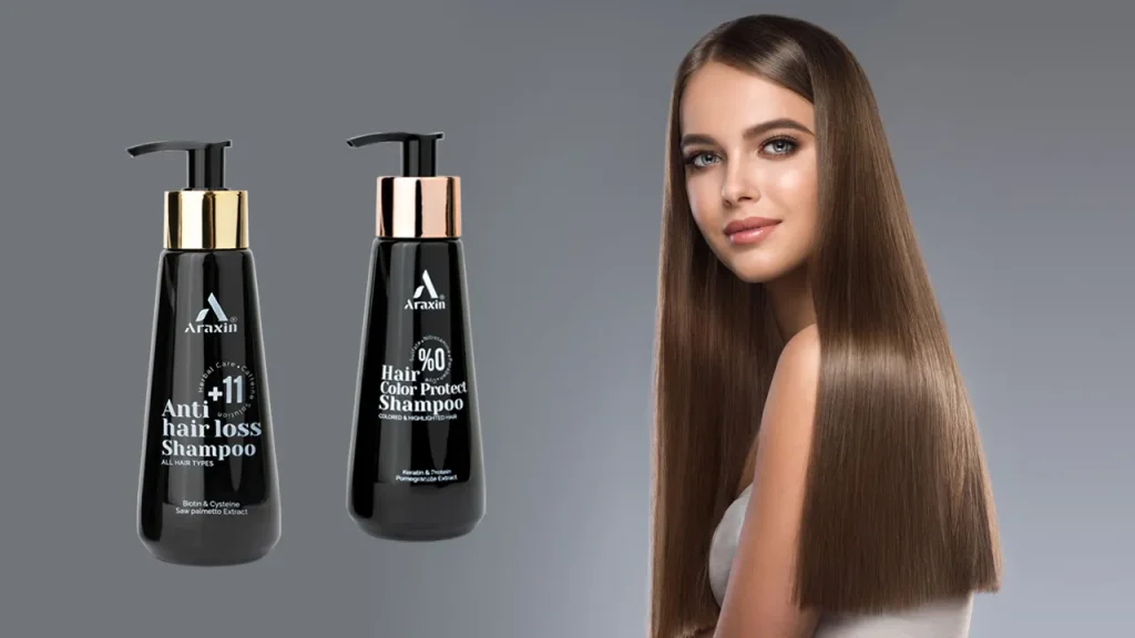 استفاده از شامپو های ملایم آراکسین