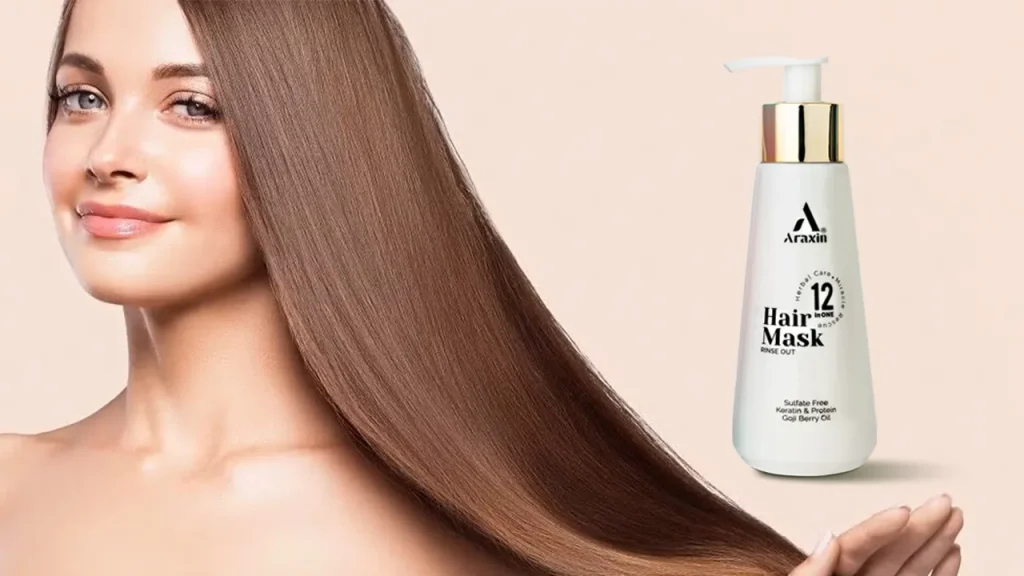 استفاده منظم از ماسک مو آراکسین