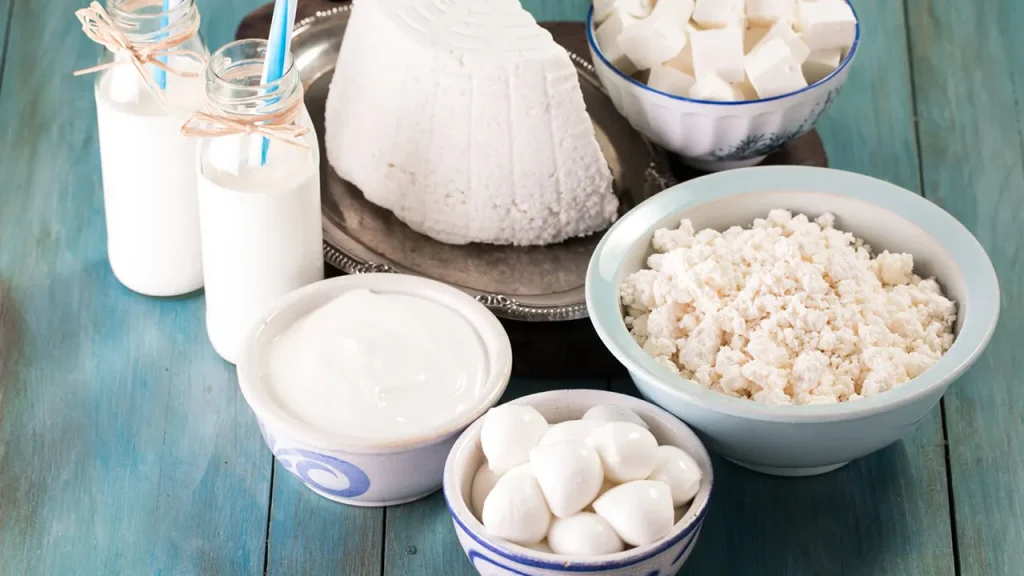 مصرف بی _رویه لبنیات و تاثیر آن بر پوست و مو