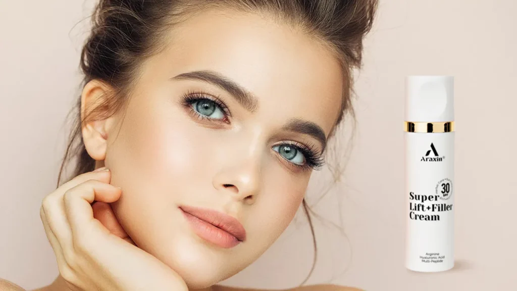 مراقبت از پوست با کرم لیفت و فیلر آراکسین