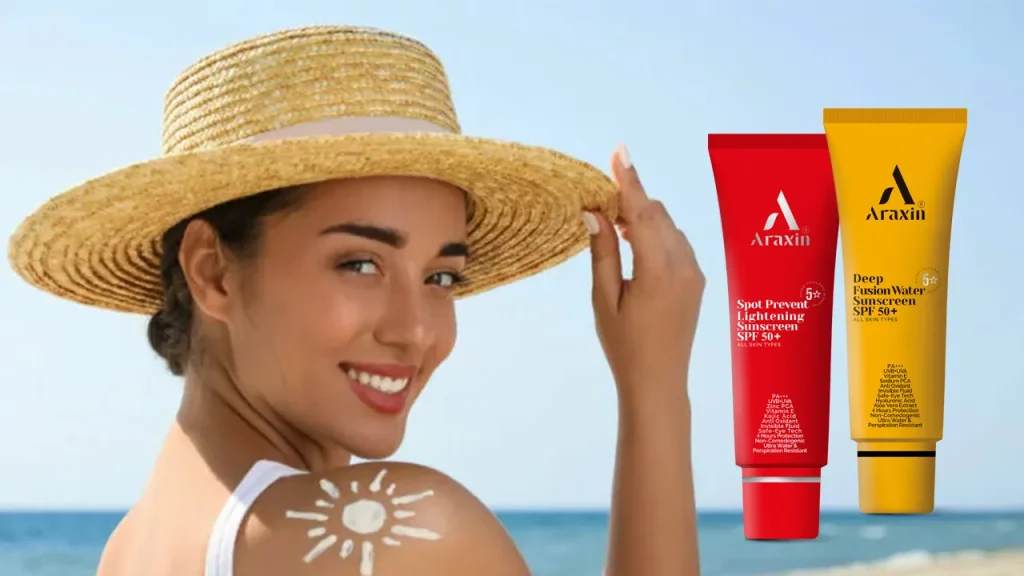 محافظت از پوست در برابر نور خورشید با محصولات آراکسین