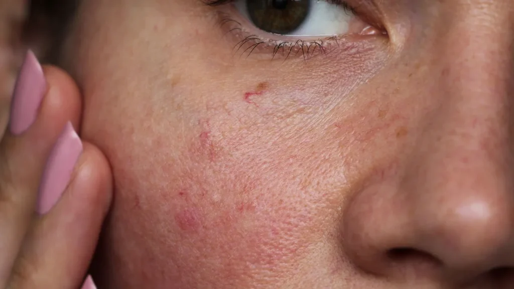 پیامدهای لایه برداری پوست ملتهب